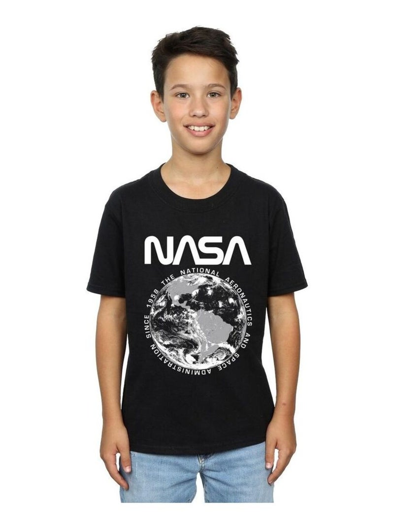 NASA - T-shirt Noir - Kiabi