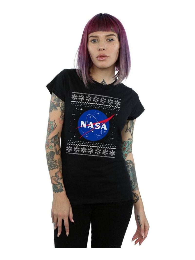 NASA - T-shirt Noir - Kiabi
