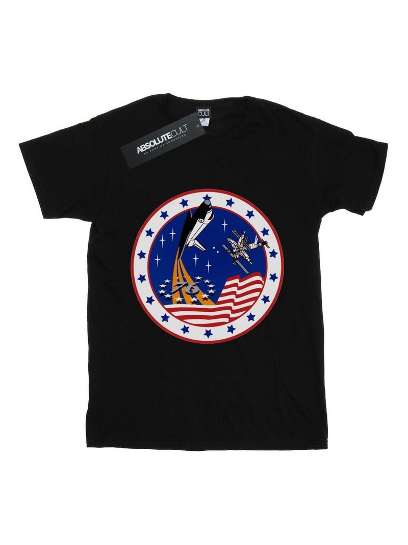 NASA - T-shirt ROCKET Noir - Kiabi