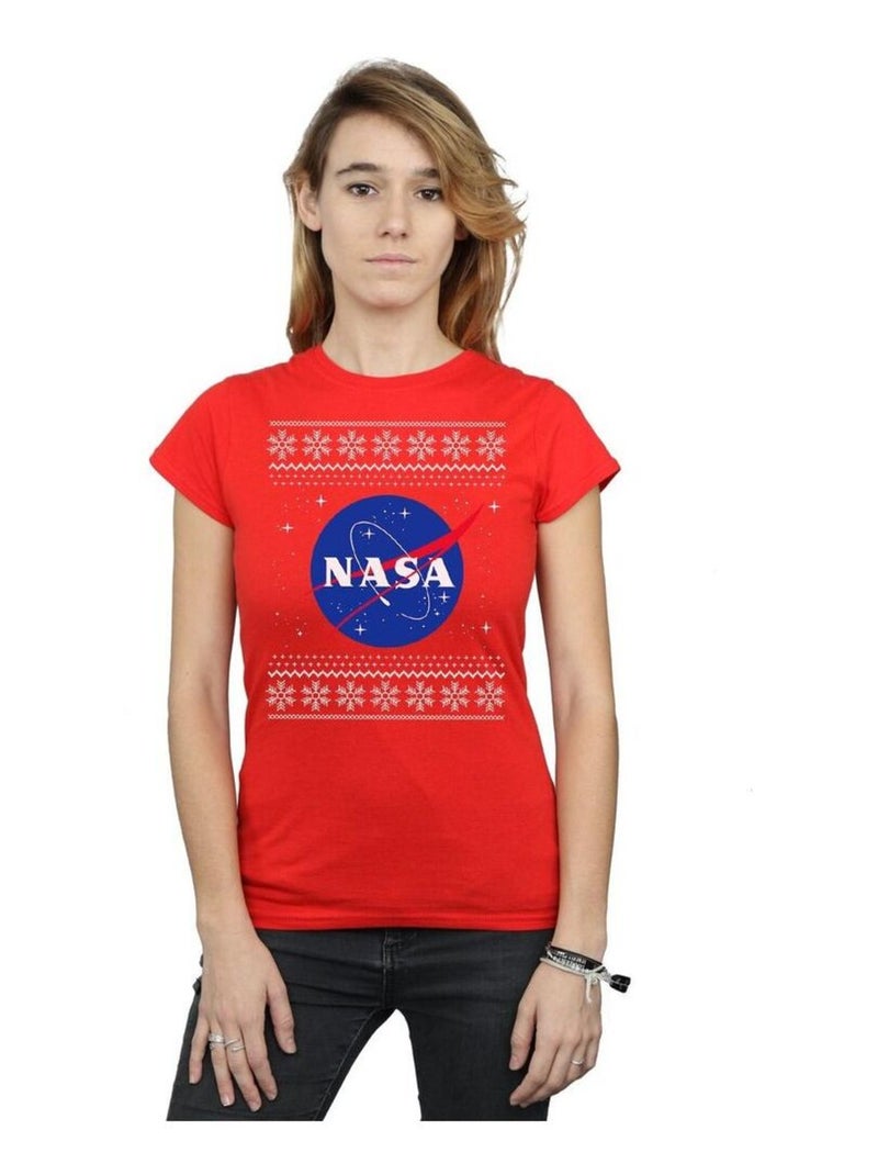 NASA - T-shirt Rouge - Kiabi
