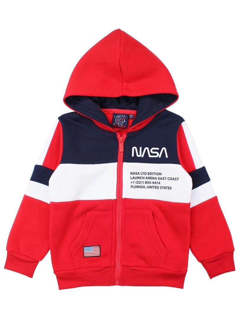 Nasa Veste gar on imprim logo Rouge Kiabi 20.18