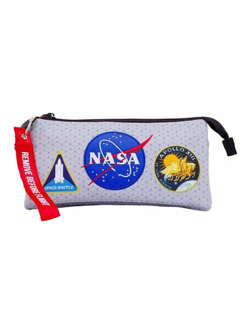 NASA Houston Trousse Triple HS, Gris - Kiabi NASA Houston Trousse Triple HS, Gris - Kiabi