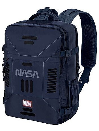 NASA Spaceship Grand Sac à Dos de Voyage Mercury 47x23x33cm, Bleu Foncé