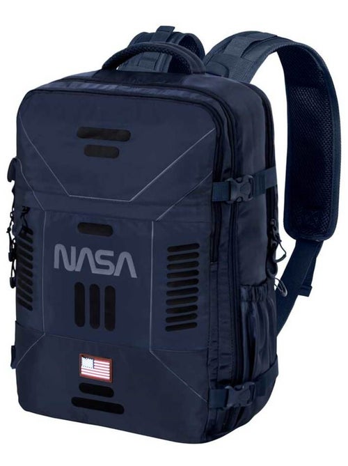NASA Spaceship Grand Sac à Dos de Voyage Mercury 47x23x33cm, Bleu Foncé - Kiabi
