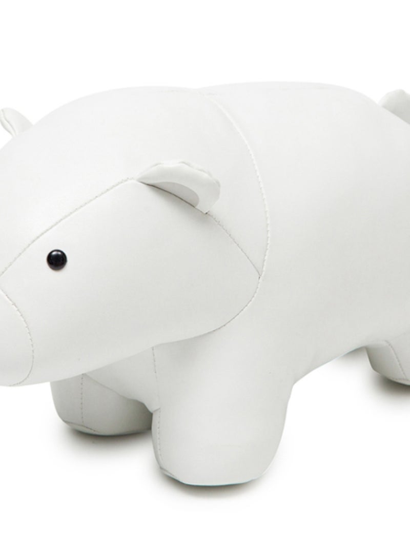 Nathan L'ours Blanc Musical (11 X 16 Cm) Blanc - Kiabi