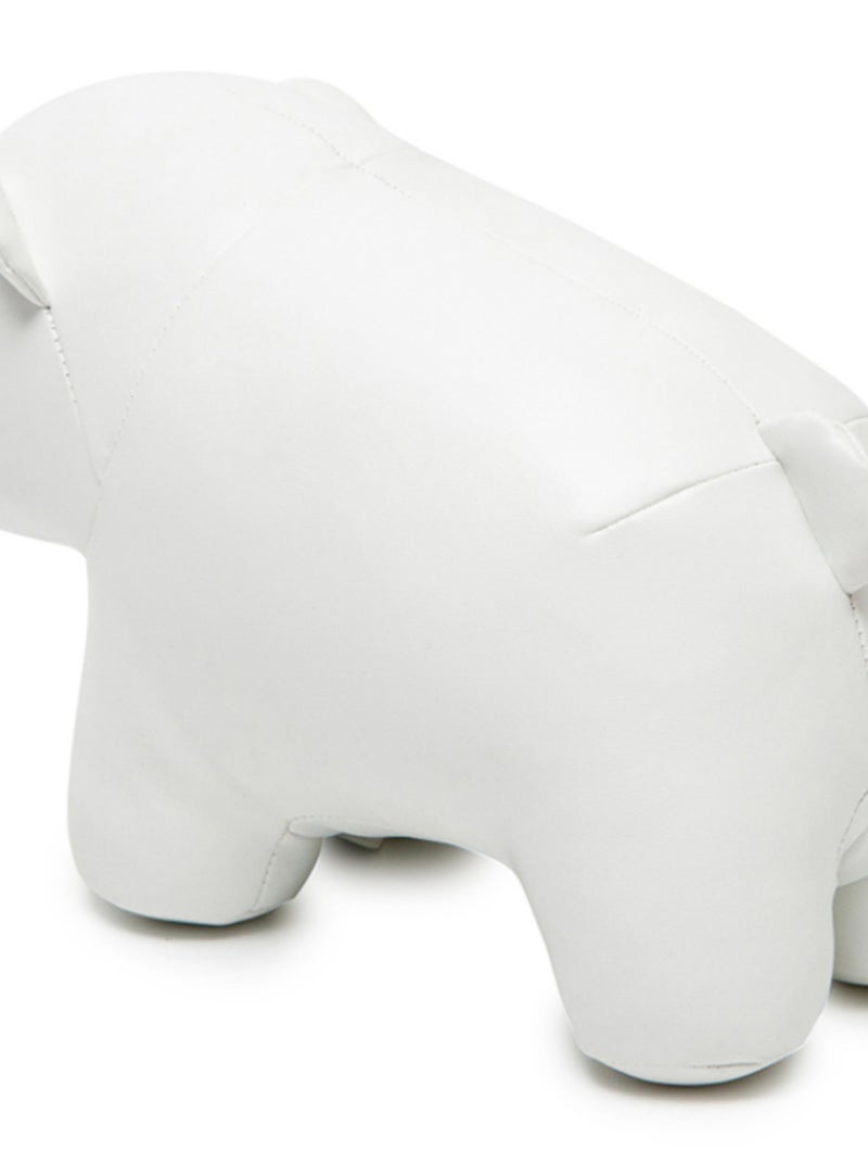 Nathan L'ours Blanc Musical (11 X 16 Cm) Blanc - Kiabi