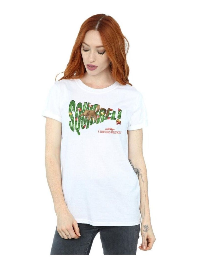 National Lampoon's Christmas Vacation - T-shirt Blanc - Kiabi