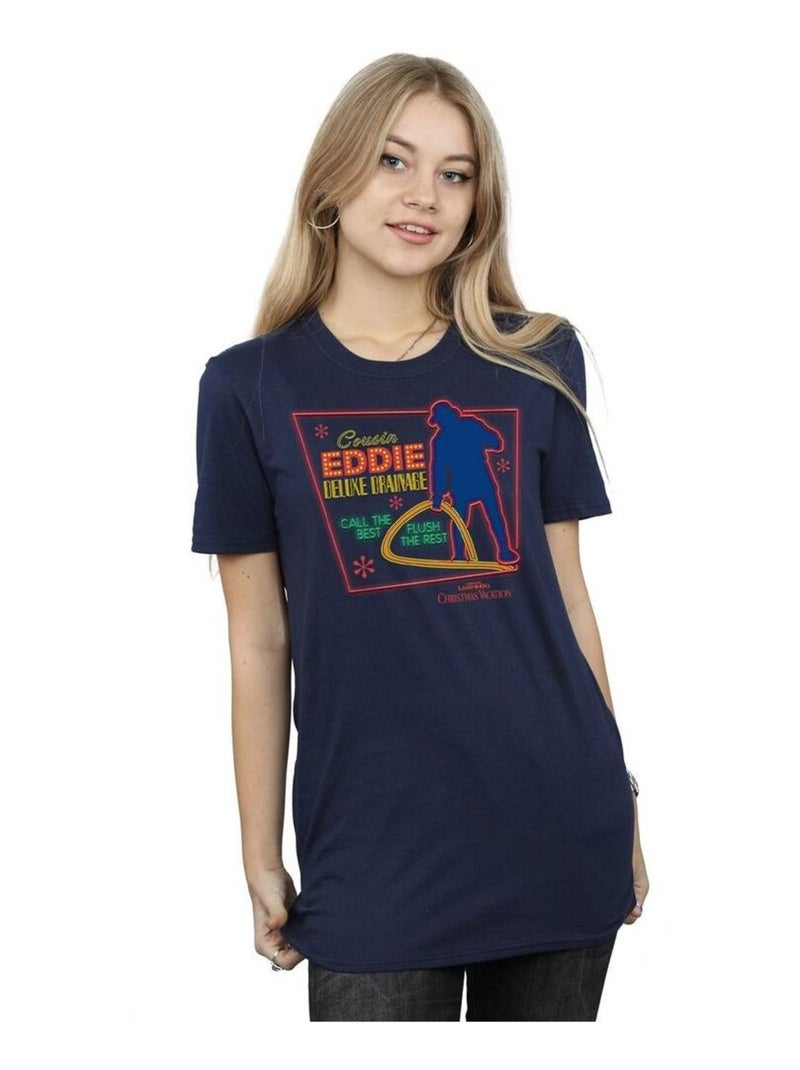 National Lampoon's Christmas Vacation - T-shirt Bleu marine - Kiabi