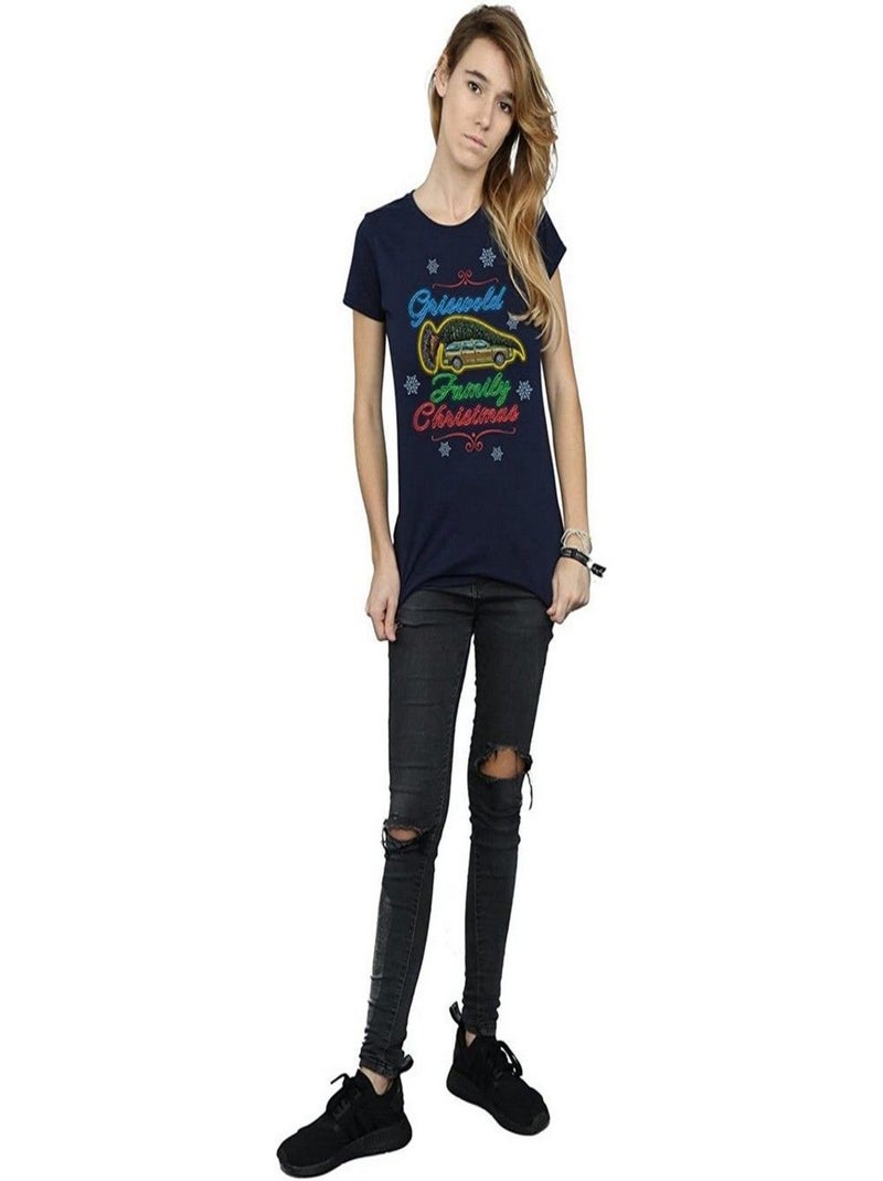 National Lampoon´s Christmas Vacation - T-shirt Bleu marine - Kiabi