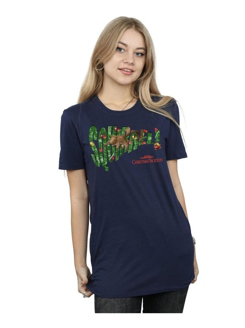 National Lampoon's Christmas Vacation - T-shirt Bleu marine - Kiabi