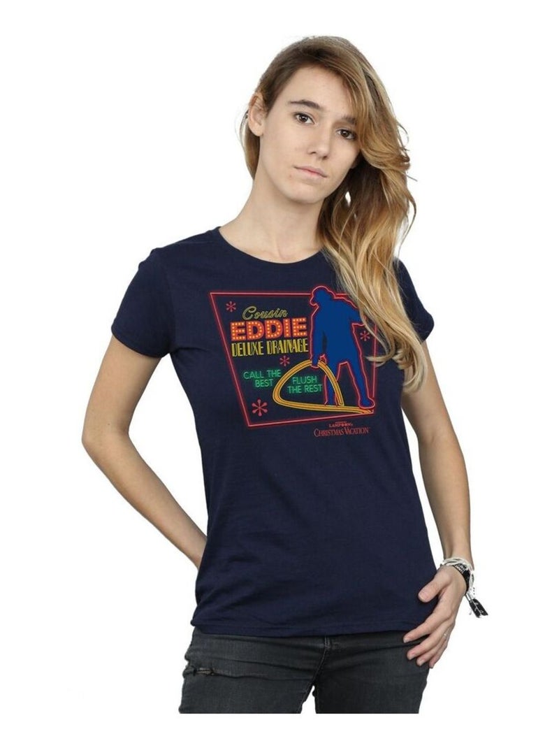 National Lampoon's Christmas Vacation - T-shirt Bleu marine - Kiabi