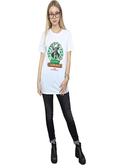 National Lampoon´s Christmas Vacation - T-shirt GREYSCALE CLARKMAS - Kiabi