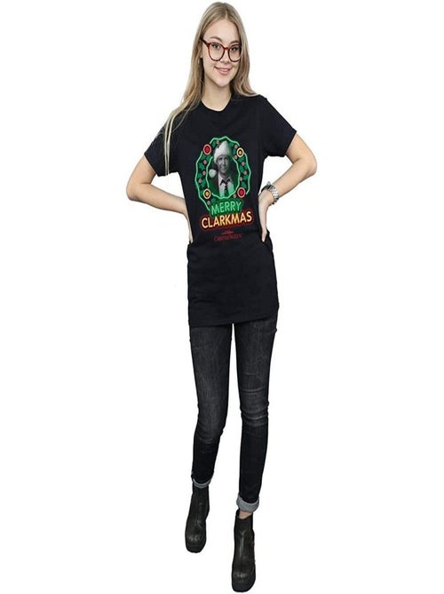 National Lampoon´s Christmas Vacation - T-shirt GREYSCALE CLARKMAS - Kiabi