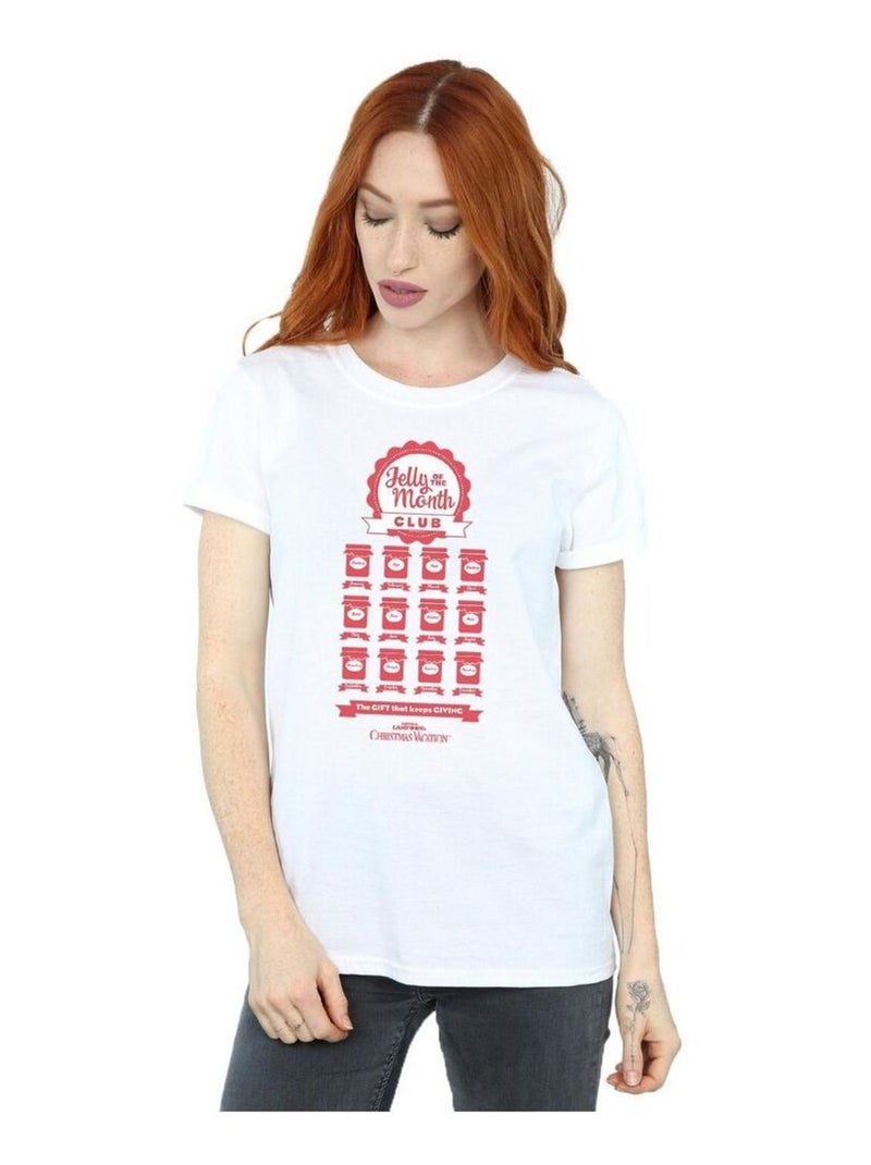 National Lampoon's Christmas Vacation - T-shirt JELLY CLUB Blanc - Kiabi