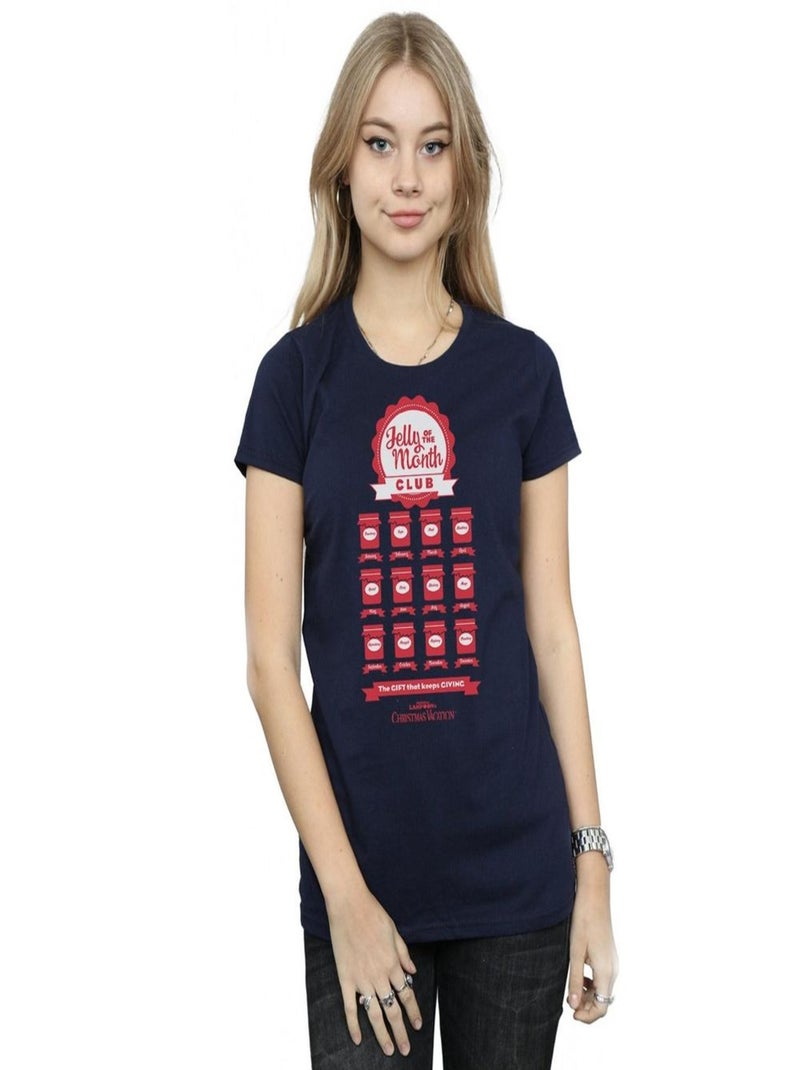 National Lampoon's Christmas Vacation - T-shirt JELLY CLUB Bleu marine - Kiabi