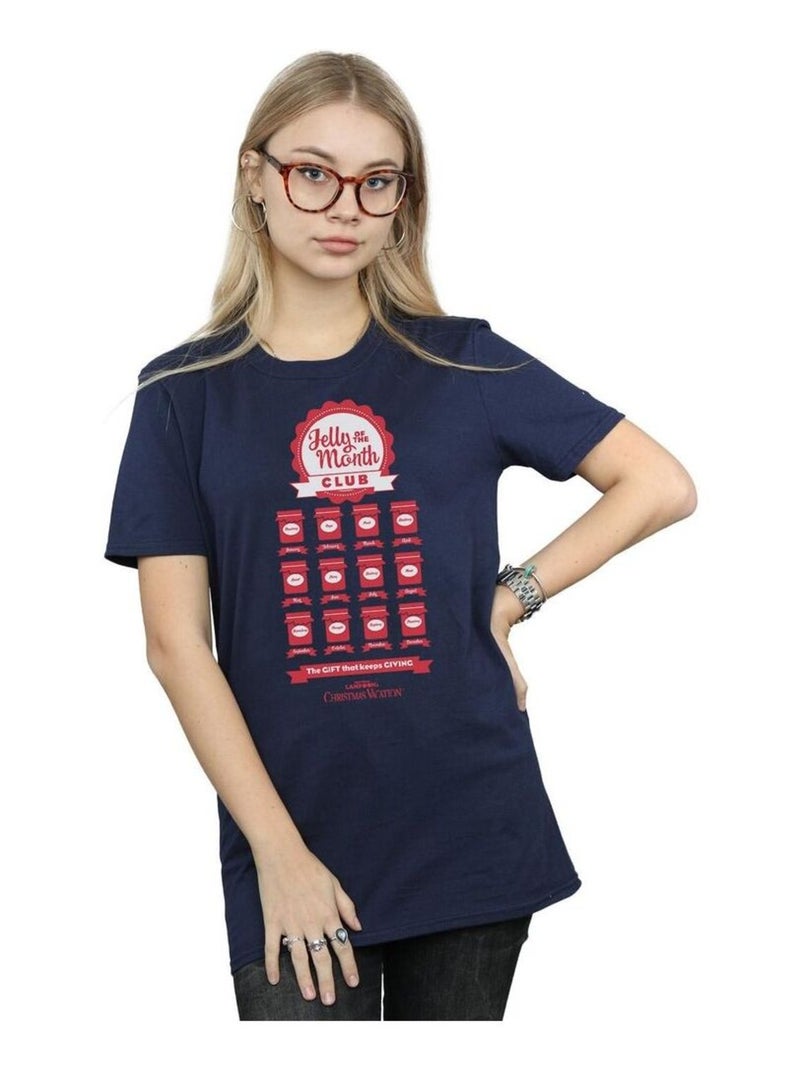 National Lampoon's Christmas Vacation - T-shirt JELLY CLUB Bleu marine - Kiabi