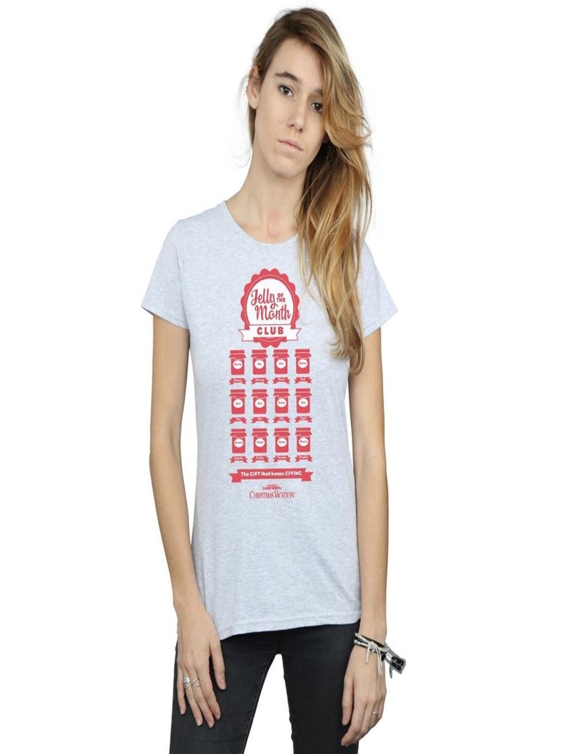 National Lampoon's Christmas Vacation - T-shirt JELLY CLUB Gris chiné - Kiabi
