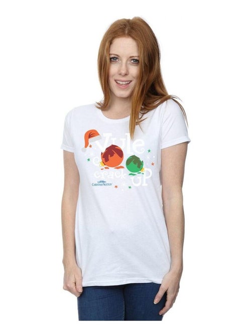 National Lampoon's Christmas Vacation - T-shirt YULE CRACK UP - Kiabi
