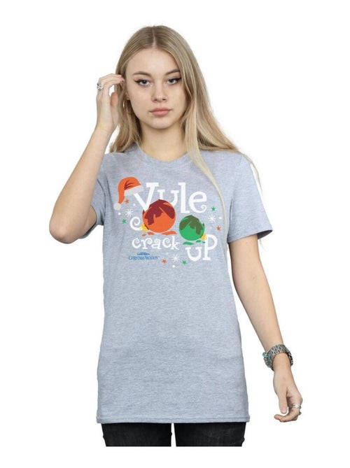 National Lampoon's Christmas Vacation - T-shirt YULE CRACK UP - Kiabi