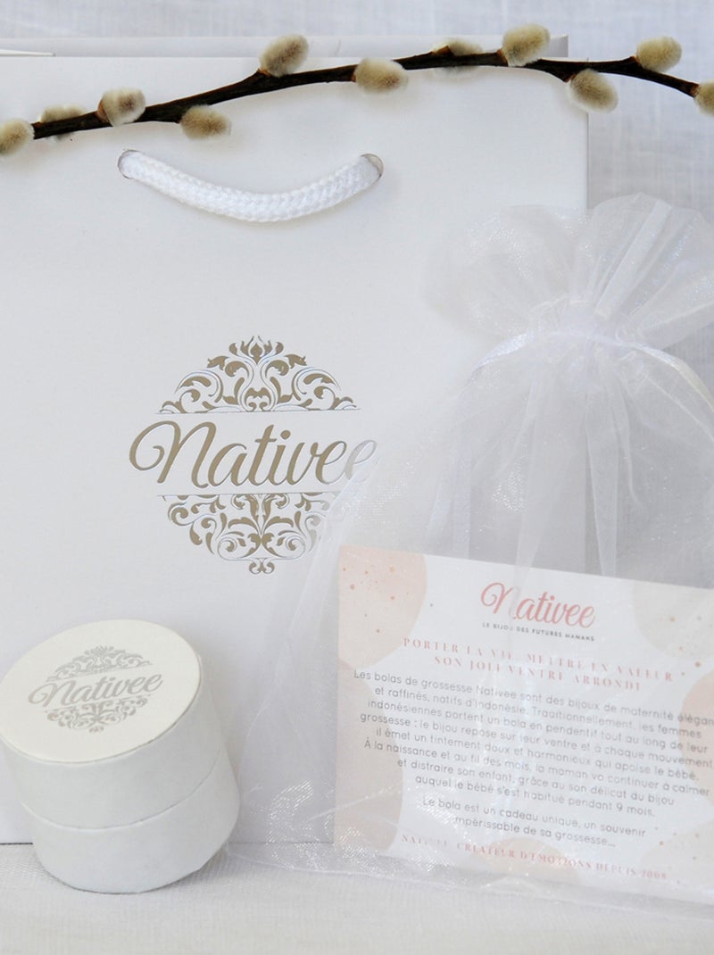 Nativee - Bola sur cordon Idéal Lully Argenté - Kiabi