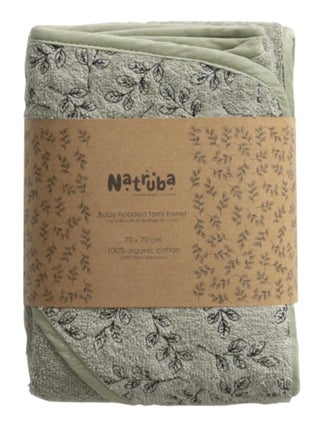 Natruba - Cape de bain en coton bio