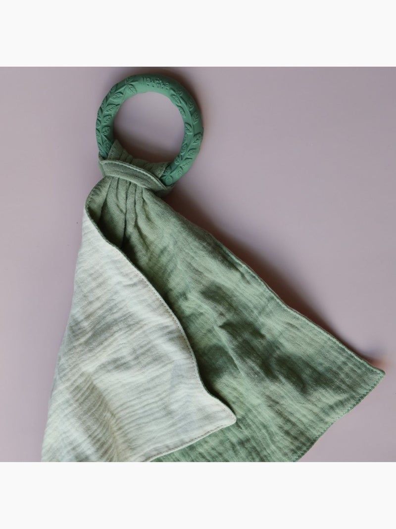 Natruba - doudou de dentition leaf Vert - Kiabi
