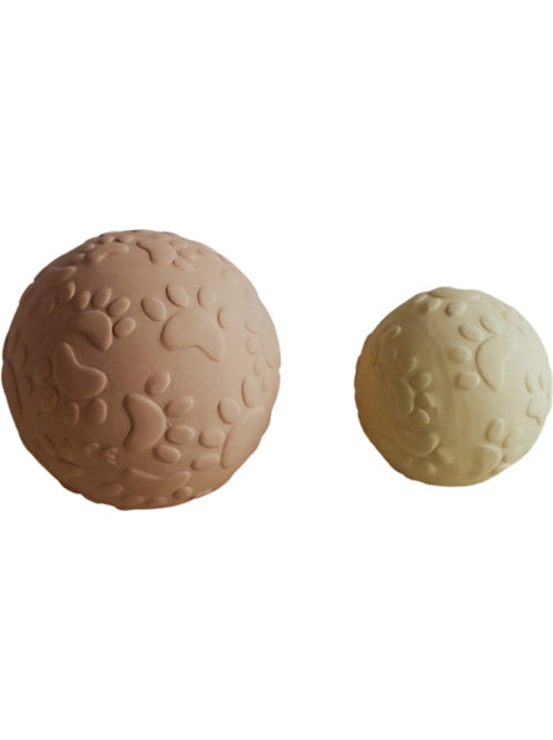 Natruba - lot de 2 balles sensorielles paws - Kiabi