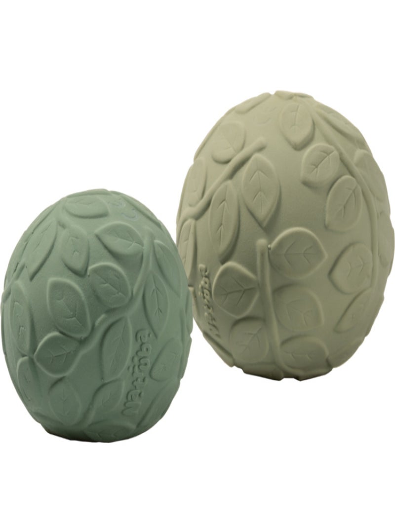 Natruba - Lot de 2 balles sensorielles Vert d'eau - Kiabi