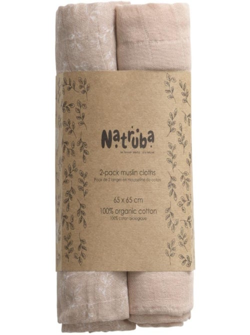 Natruba - pack 2 langes en coton bio - Kiabi