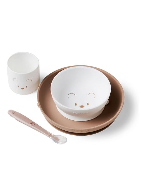 Nattou - Coffret repas Ours - Kiabi