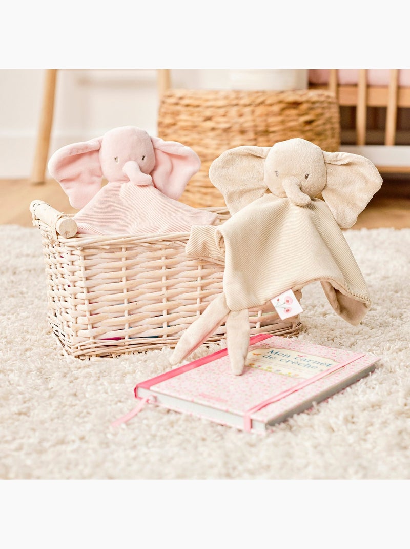 Nattou - Doudou attache sucette Beige - Kiabi