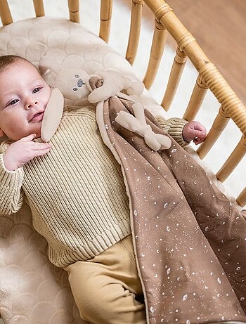 Nattou - Doudou couverture Lapidou phosphorescent