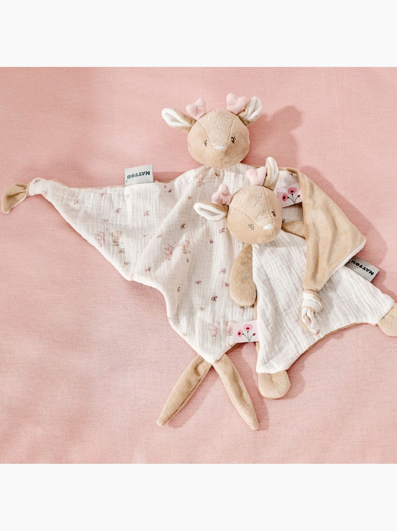 Nattou - Mini doudou Marron - Kiabi