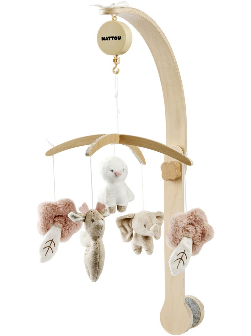 Nattou - Mobile musical Beige - Kiabi