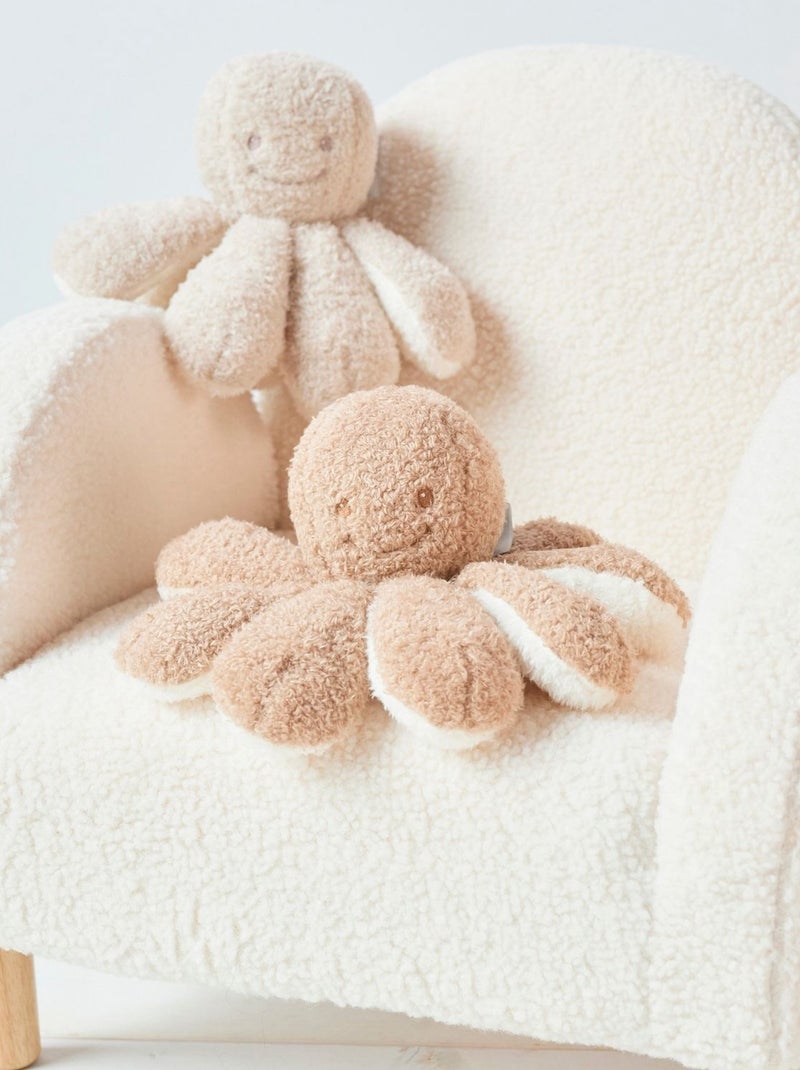 Nattou - Peluche d'activités Pieuvre Ecru - Kiabi