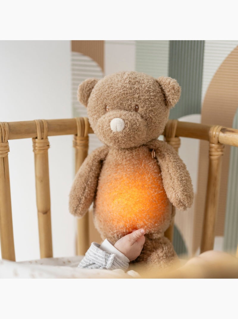 Nattou - Peluche veilleuse Sleepy Marron - Kiabi