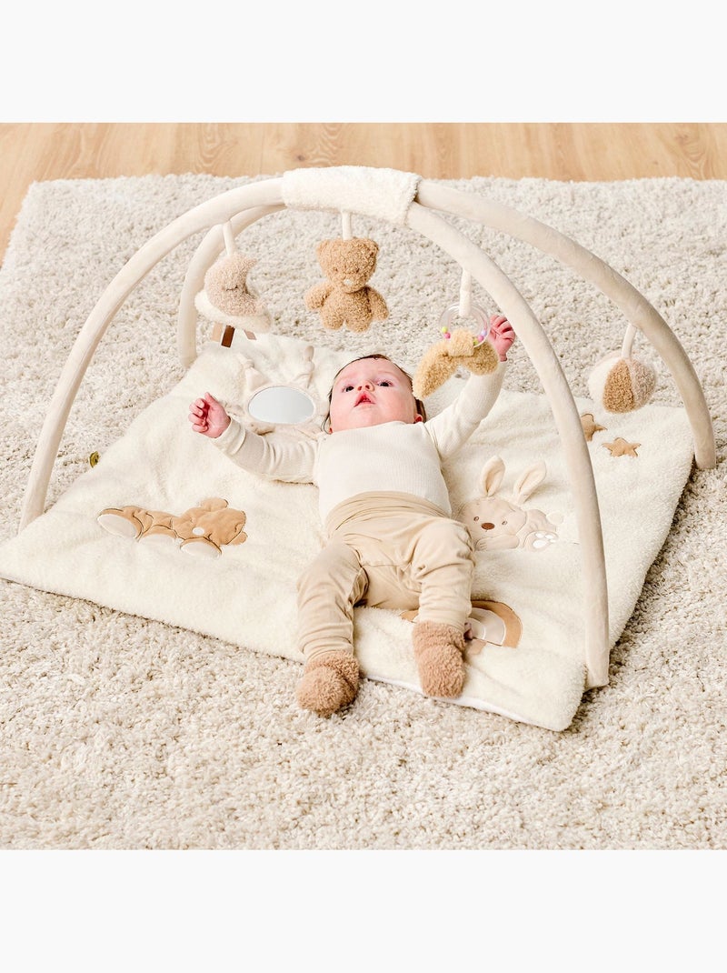 Nattou - tapis d'éveil avec arches Ecru - Kiabi