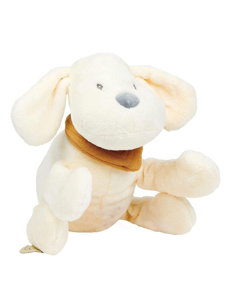 Nattou doudou chien beige Charlie Beige - Kiabi