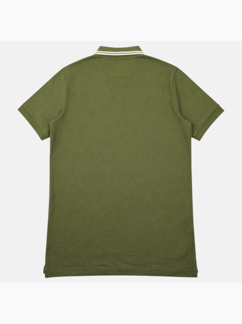 Nautica - polo manches courtes, col chemise, col contrasté et détails brodés - Kiabi