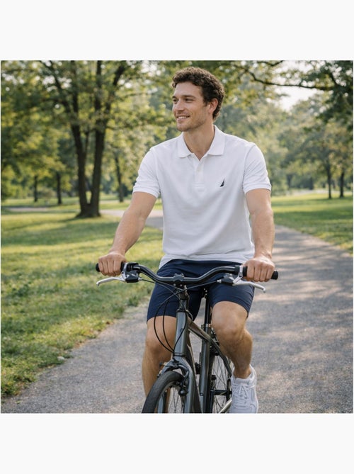 Nautica - Polo manches courtes col chemisE Homme - Kiabi