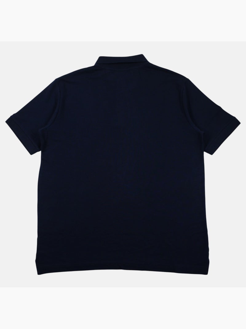Nautica - Polo manches courtes col chemise Homme Bleu marine - Kiabi