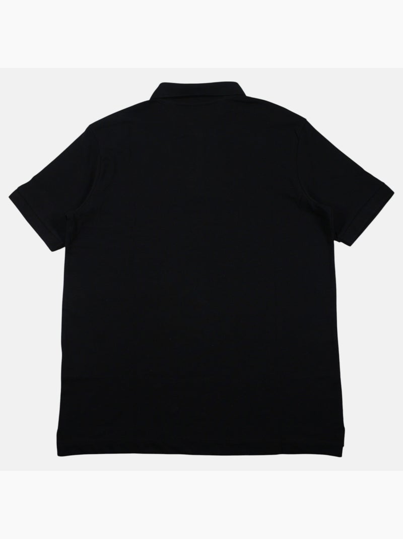 Nautica - Polo manches courtes col chemise Homme Noir - Kiabi