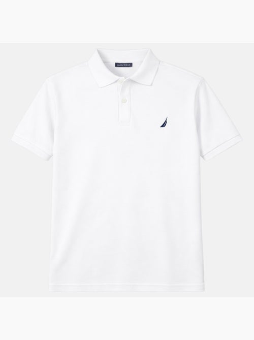 Nautica - polo manches courtes, col chemise, patte de boutonnage et détails brodés - Kiabi Nautica - polo manches courtes, col chemise, patte de boutonnage et détails brodés - Kiabi