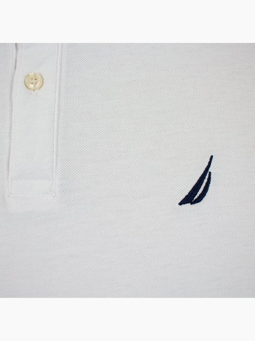Nautica - polo manches courtes, col chemise, patte de boutonnage et détails brodés - Kiabi Nautica - polo manches courtes, col chemise, patte de boutonnage et détails brodés - Kiabi