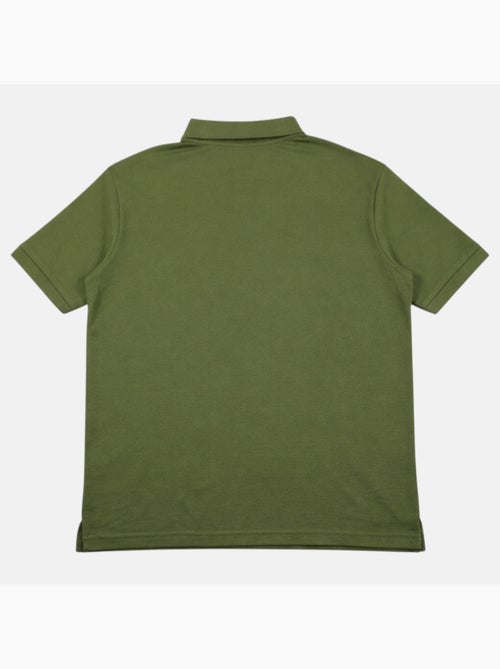 Nautica - polo manches courtes, col chemise, patte de boutonnage et détails brodés - Kiabi