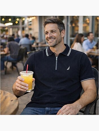 Nautica - Polo manches courtes Homme