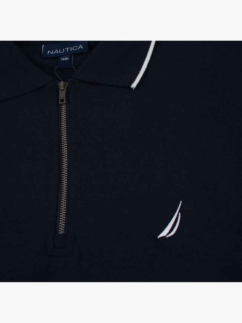 Nautica - Polo manches courtes Homme Bleu marine - Kiabi