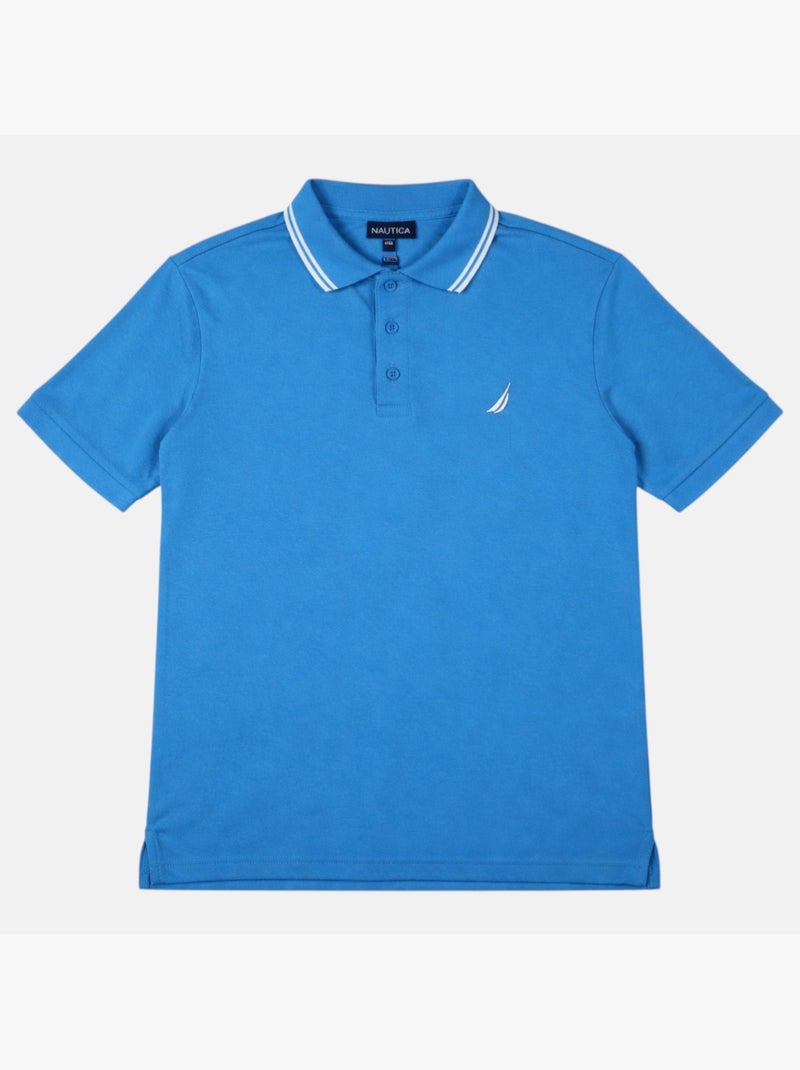 Nautica - Polo manches courtes Homme Bleu - Kiabi