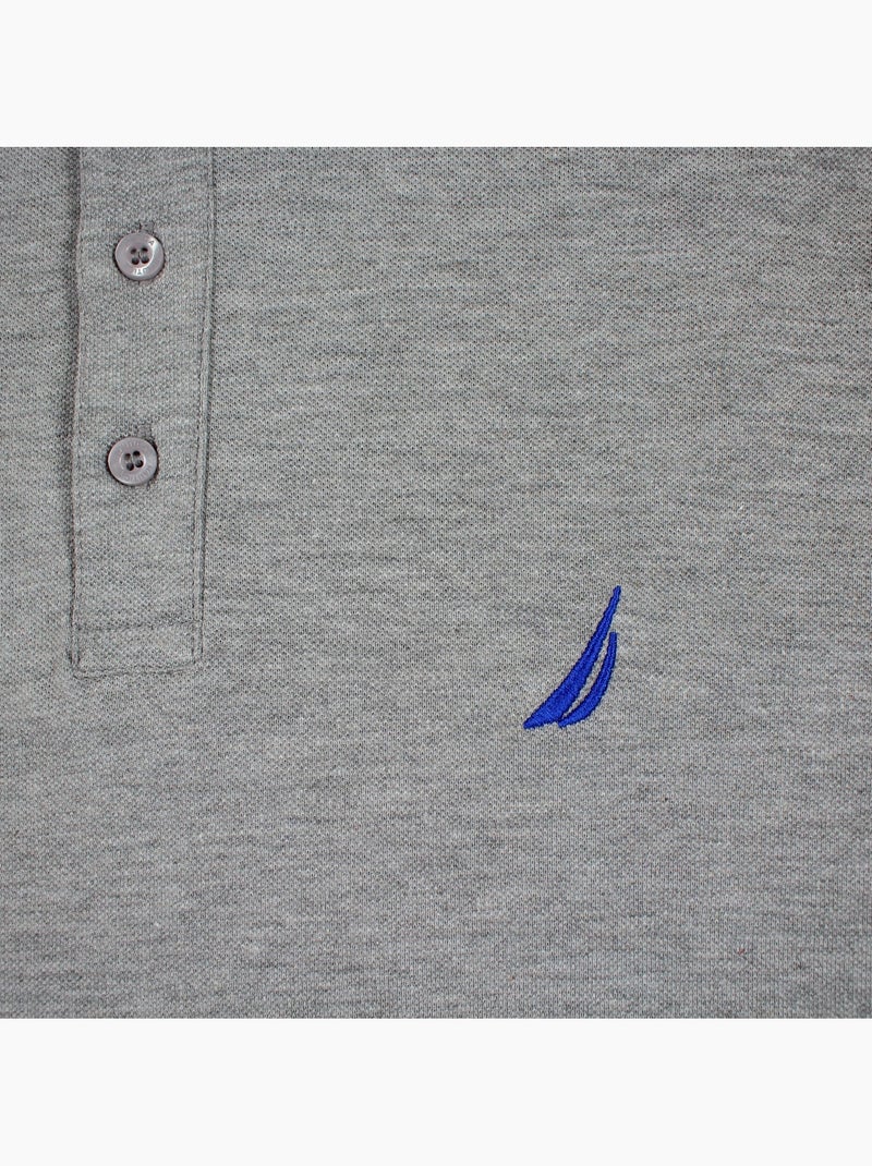 Nautica - Polo manches courtes Homme Gris - Kiabi