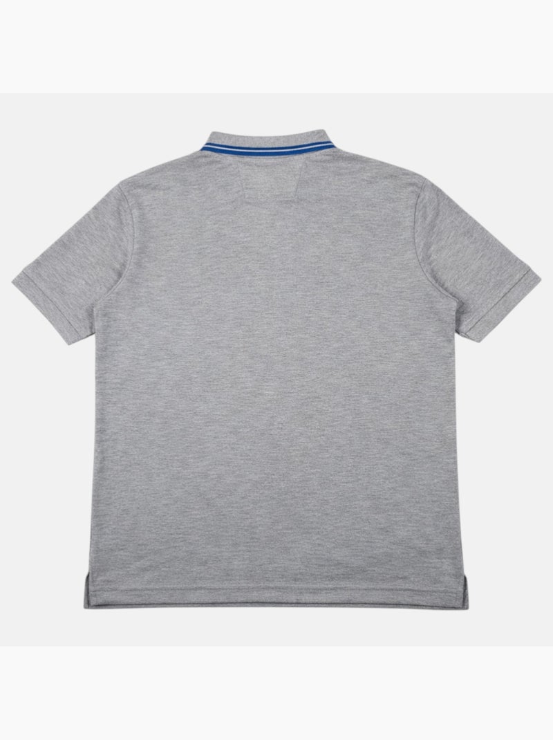 Nautica - Polo manches courtes Homme Gris - Kiabi